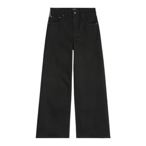 J. Crew Tall black wide-leg crop jean in all-day stretch Jeans Womens NWT